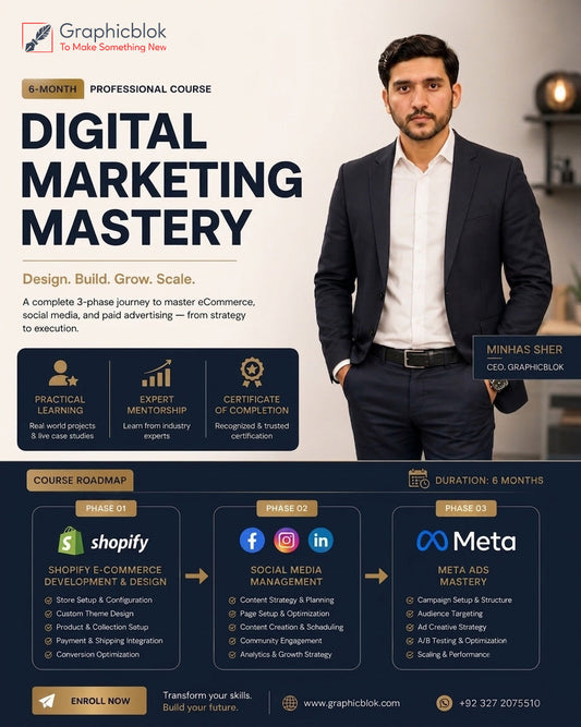 Graphicblok Launches Its 6-Month Digital Marketing Mastery Program